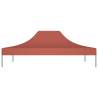 Terracotta Party Tent Roof 4.5x3m - Weather Resistant Cover