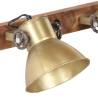 Industrial Wall Lamp Brass 65x25 cm E27 | Elegant Lighting