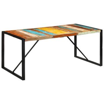 Reclaimed Solid Wood Dining Table - 175x90 cm | HipoMarket