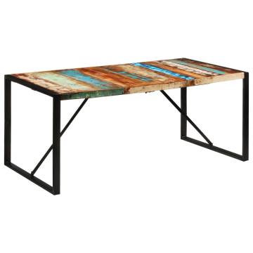 Reclaimed Solid Wood Dining Table - 175x90 cm | HipoMarket