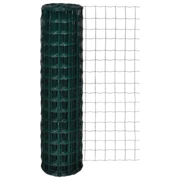 Euro Fence Steel 10x1.5m Green - Durable & Stylish Fencing