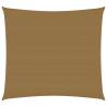 Sunshade Sail 160 g/m² Taupe 6x6 m HDPE Colour taupe Size 6 x 6 m Quantity in Package 1 