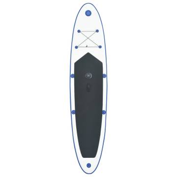 Inflatable SUP Board with Sail Set - Blue & White | HipoMarket