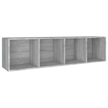 Book Cabinet/TV Cabinet Grey Sonoma - Stylish & Practical