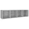 Book Cabinet/TV Cabinet Grey Sonoma - Stylish & Practical