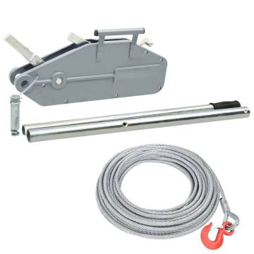 Wire Rope Hoist Winch 1600 kg - Safe & Efficient Tool