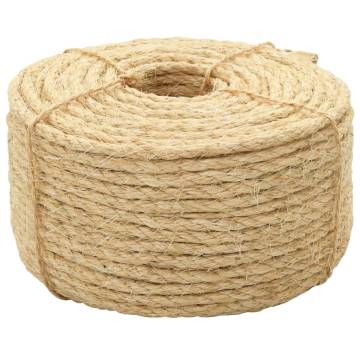 Rope 100% Sisal 10 mm 250 m - Durable & Versatile Use