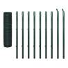 Euro Fence Steel 10x1.7m Green - Durable & Easy Installation