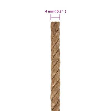 Jute Rope 500m Long - 4mm Thick | Versatile & Durable