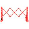 Folding Traffic Barrier Red - 210x50x105 cm for Safety