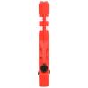 Folding Traffic Barrier Red - 210x50x105 cm for Safety