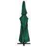 Outdoor Parasol 600 cm Green - Premium Sun Protection