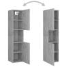 Stylish Concrete Grey Bathroom Furniture Set - HipoMarket