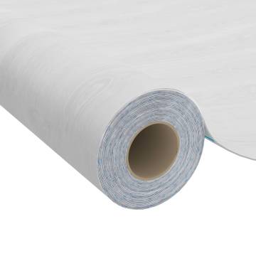 Self-Adhesive Door Films - White Wood 210x90 cm PVC - 4 pcs