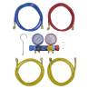 4-Way Manifold Gauge Set for A/C - Durable & Reliable