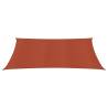 Terracotta Sunshade Sail 3x5 m - HDPE UV Protection