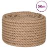 Jute Rope 50 m Long - Strong & Versatile for Crafts | Hipomarket