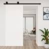 Barn Door White 90x1.8x214 cm Solid Wood Pine Colour white Size 90 x 1.8 x 214 cm Quantity in Package 1 