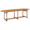 Garden Dining Table 280x90x75 cm Solid Acacia Wood Size 280 x 90 x 75 cm Quantity in Package 1 