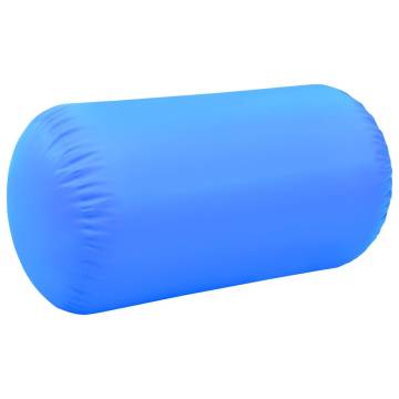 Inflatable Gymnastic Roll with Pump - 120x75 cm - Blue