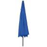 Outdoor Parasol with LED Lights - Azure Blue 400 cm | HipoMarket