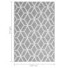 Trendy Outdoor Rug Grey 140x200 cm - Hipomarket