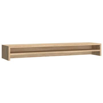 Monitor Stand Sonoma Oak - Ergonomic Office Solution