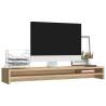 Monitor Stand Sonoma Oak - Ergonomic Office Solution