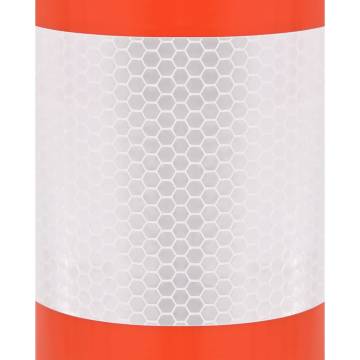 Traffic Control Bollards 10 pcs 75 cm - Effective Road Safety