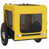 Pet Bike Trailer - Yellow & Black Oxford Fabric | HipoMarket