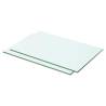 Shelves 2 pcs Panel Glass Clear 50x25 cm Size 50 x 25 cm Quantity in Package 2 Number of Pieces 1 