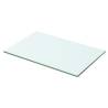 Clear Glass Shelves - 2 pcs Panel 50x25 cm | Hipo Market