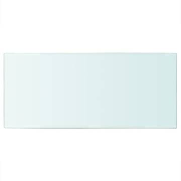 Clear Glass Shelves - 2 pcs Panel 50x25 cm | Hipo Market