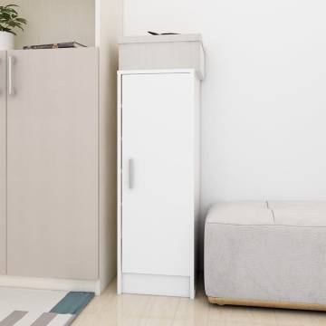 Shoe Cabinet White 32x35x92 cm - Durable & Stylish Storage