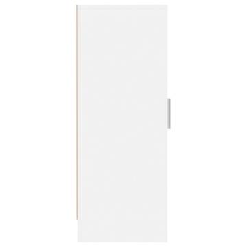 Shoe Cabinet White 32x35x92 cm - Durable & Stylish Storage