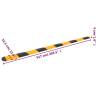 Speed Hump Yellow & Black - Durable Rubber | Hipomarket