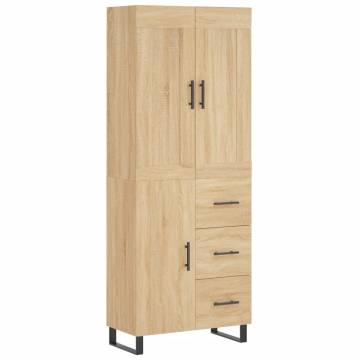 Stylish Highboard Sonoma Oak - Elegant Storage Solution