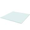 Table Top Tempered Glass Square 700x700 mm - Durable & Stylish