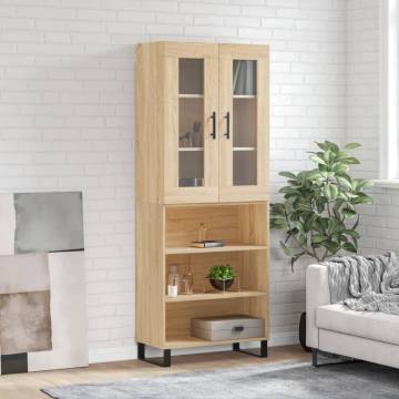 Highboard Sonoma Oak - Elegant Storage Solution | HipoMarket