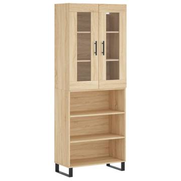 Highboard Sonoma Oak - Elegant Storage Solution | HipoMarket