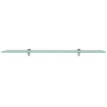 Floating Shelves 2 pcs Glass 80x10 cm - Stylish & Functional