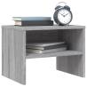 Grey Sonoma Bedside Cabinet - Stylish & Practical Storage