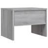 Grey Sonoma Bedside Cabinet - Stylish & Practical Storage