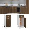 Drawer Bottom Cabinet Brown Oak 30x46x81.5 cm Engineered Wood Colour brown oak Quantity in Package 1 Model 1x bottom cabinet (1 door 1 drawer) 30 cm Number of 