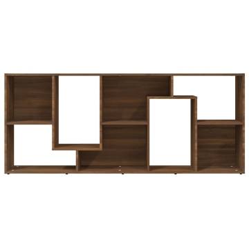 Brown Oak Book Cabinet - Modern Storage Solution | Hipo Market