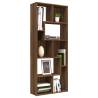 Brown Oak Book Cabinet - Modern Storage Solution | Hipo Market