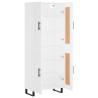 Stylish Highboard White 69.5x34x180 cm | HipoMarket