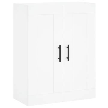 Stylish Highboard White 69.5x34x180 cm | HipoMarket