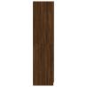 Brown Oak Wardrobe 90x50x200 cm - Stylish Storage Solution