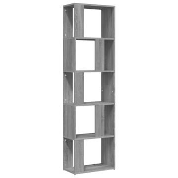 Book Cabinet Grey Sonoma - Elegant Storage Solution for Your Home